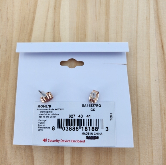 Lauren Conrad Bow Earrings NWT - Picture 2 of 2